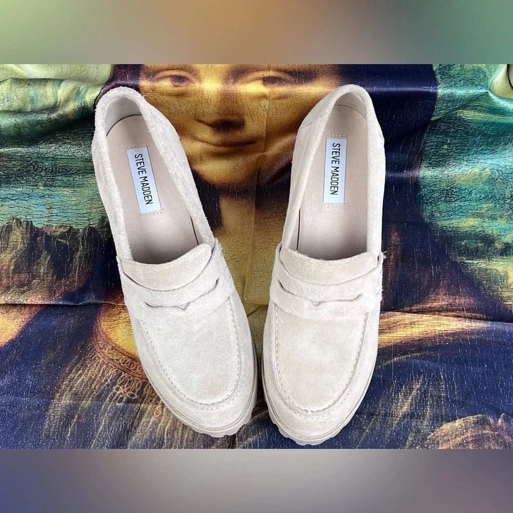 Steve Madden platform shows size 9.5